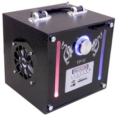 Caixa de Som Yp-52 10w Rms Pen drive + Adptador de energia