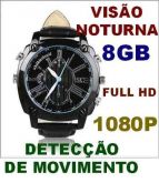 Relógio Espião Full Hd 8gb, Visão Noturna, 5.0 Megapixel.
